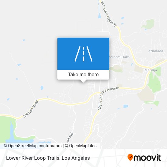 Mapa de Lower River Loop Trails