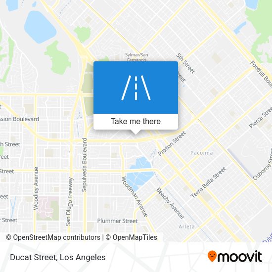 Mapa de Ducat Street