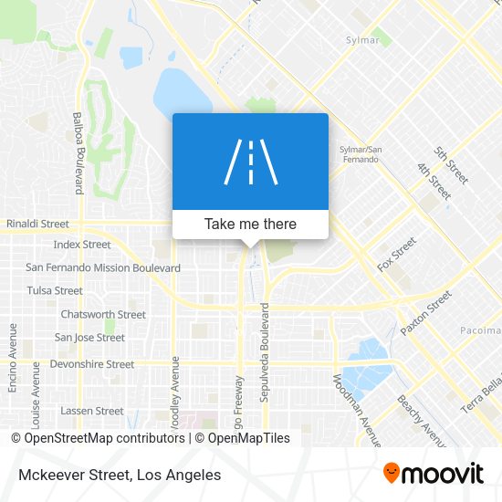 Mckeever Street map