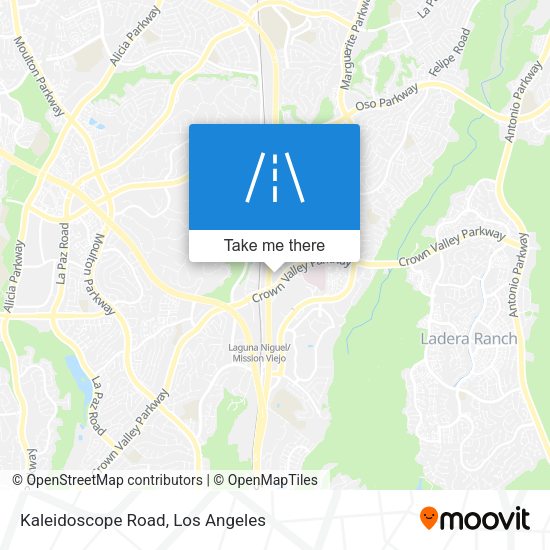 Mapa de Kaleidoscope Road