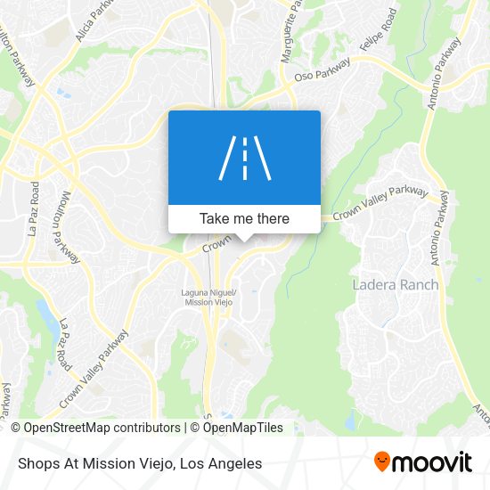 Shops At Mission Viejo map