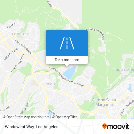 Mapa de Windswept Way