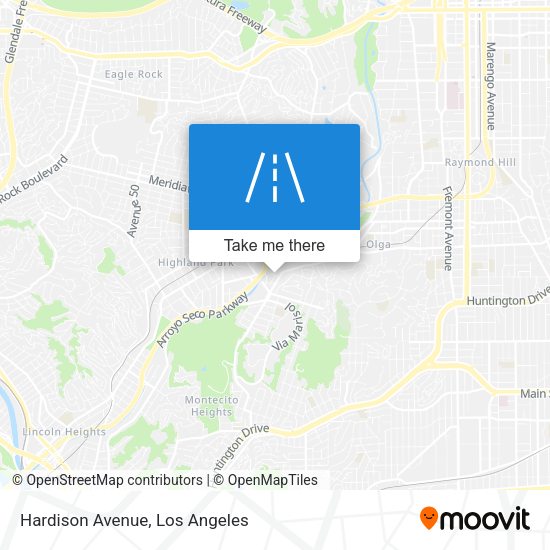 Hardison Avenue map