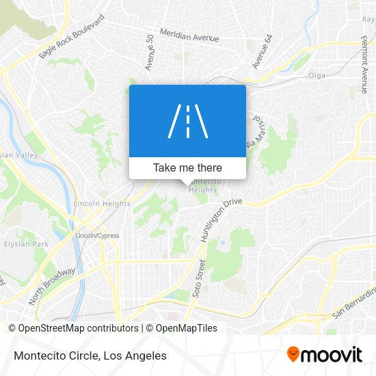 Mapa de Montecito Circle