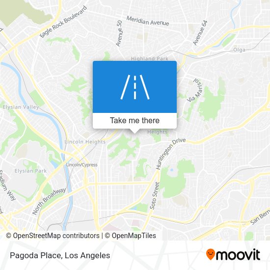 Mapa de Pagoda Place