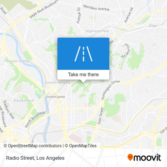 Mapa de Radio Street