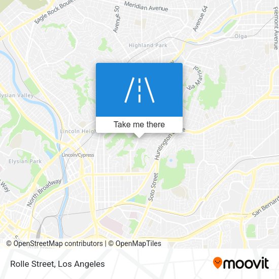 Rolle Street map
