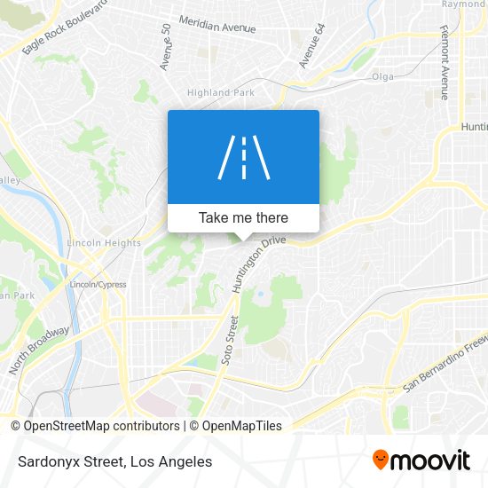 Sardonyx Street map