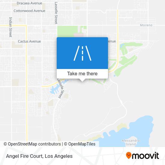 Mapa de Angel Fire Court