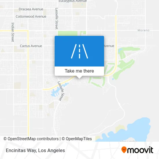 Encinitas Way map