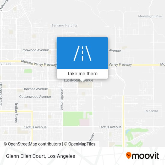 Mapa de Glenn Ellen Court