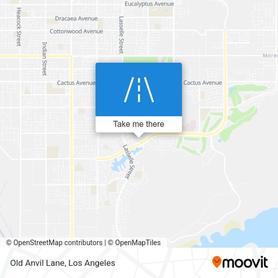Mapa de Old Anvil Lane