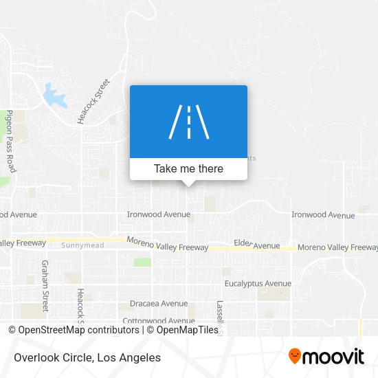 Overlook Circle map