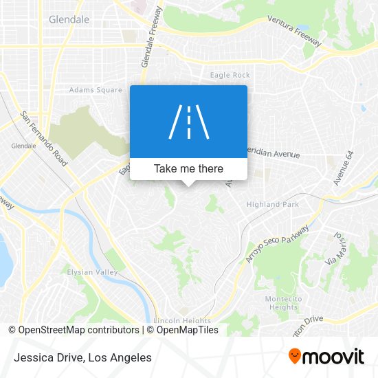 Mapa de Jessica Drive
