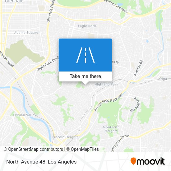 Mapa de North Avenue 48
