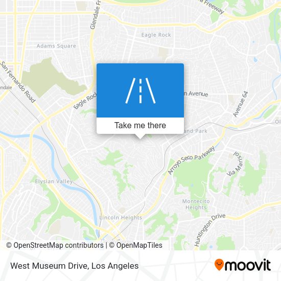 Mapa de West Museum Drive