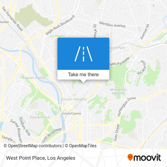 West Point Place map