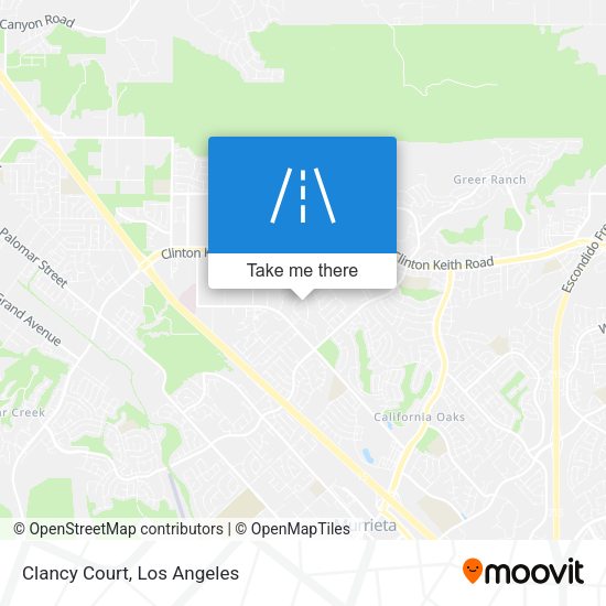Mapa de Clancy Court