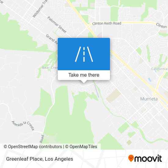 Greenleaf Place map