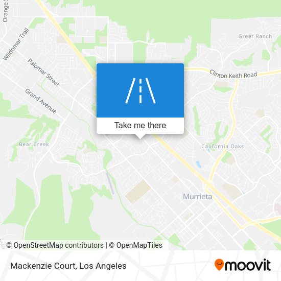 Mapa de Mackenzie Court