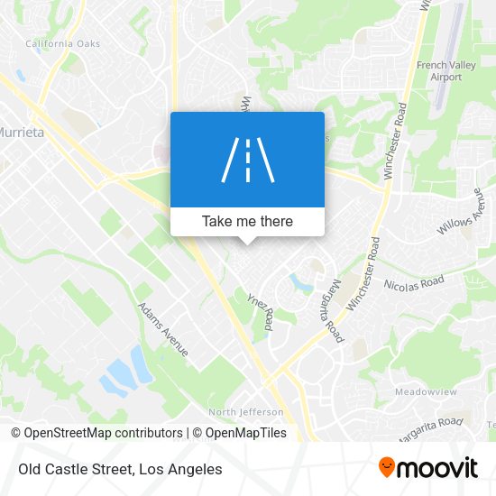 Mapa de Old Castle Street