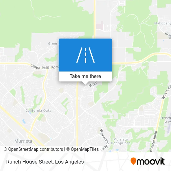 Ranch House Street map