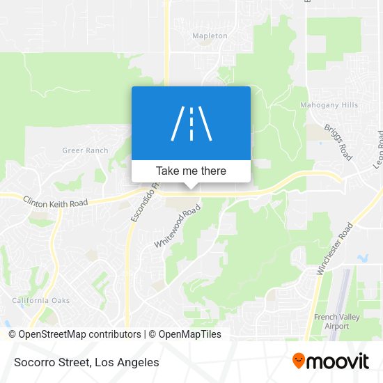 Mapa de Socorro Street