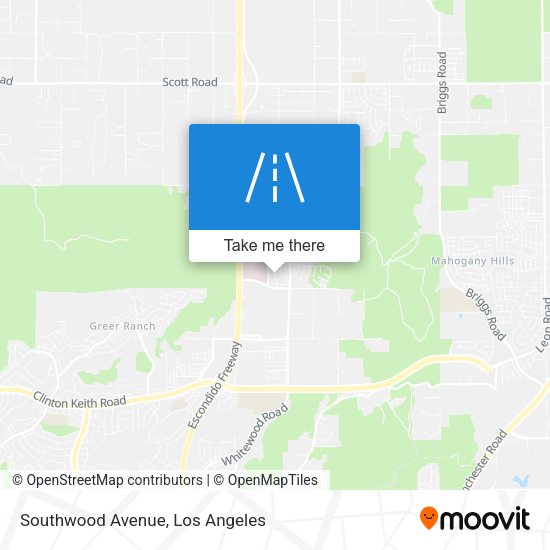 Mapa de Southwood Avenue
