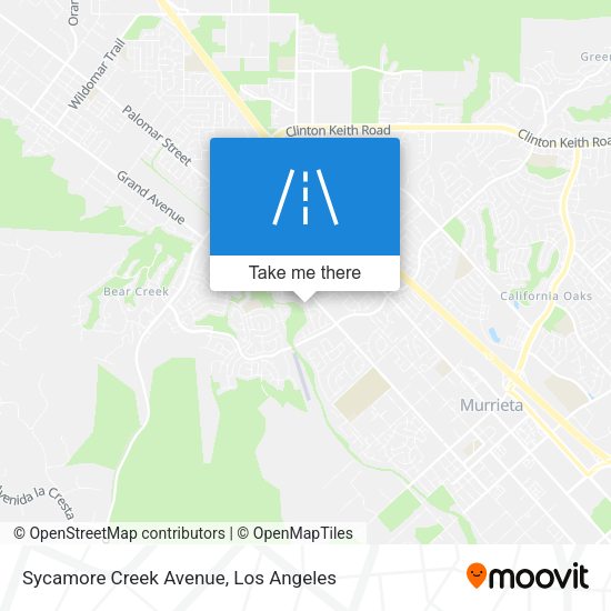 Sycamore Creek Avenue map