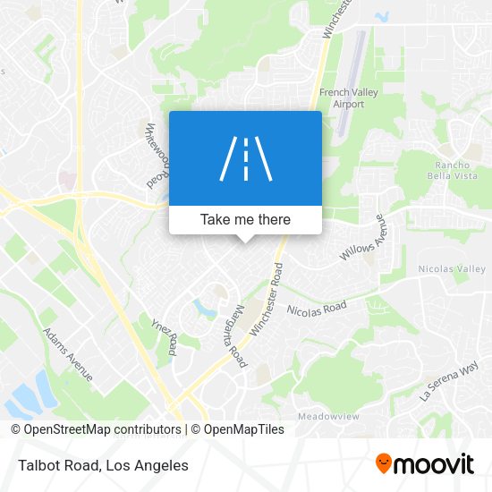 Mapa de Talbot Road