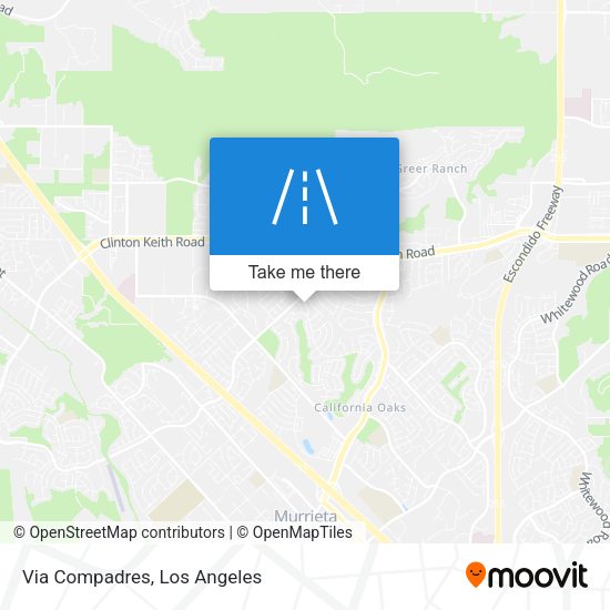 Mapa de Via Compadres