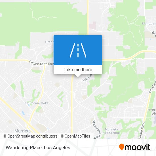 Wandering Place map