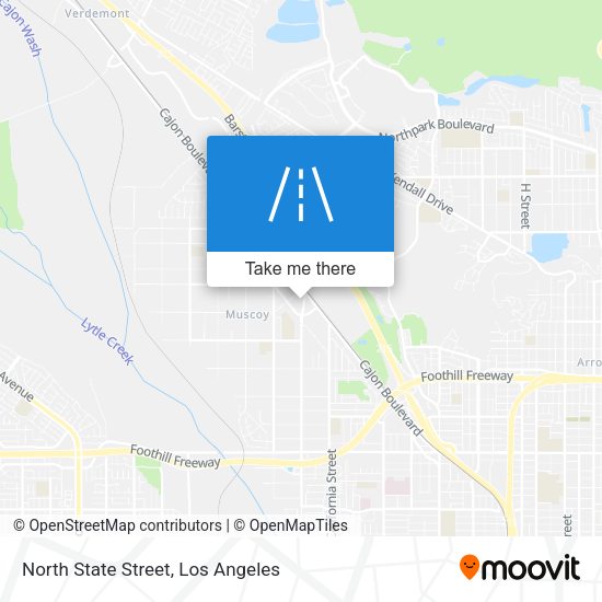 North State Street map