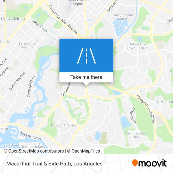 Mapa de Macarthur Trail & Side Path