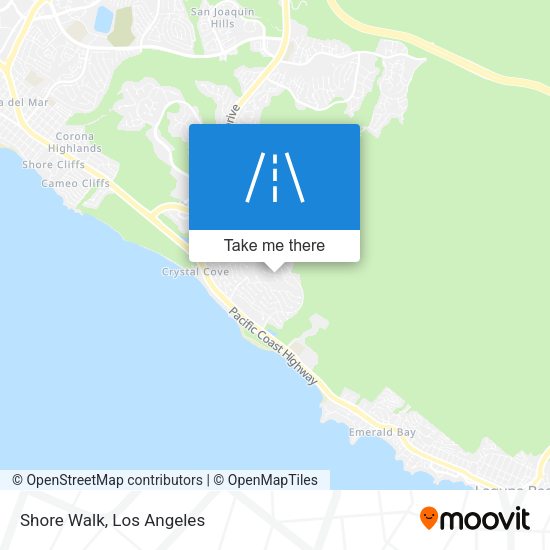 Mapa de Shore Walk