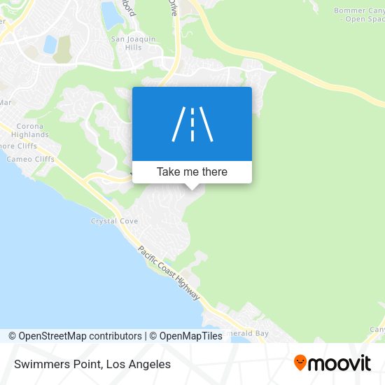 Mapa de Swimmers Point