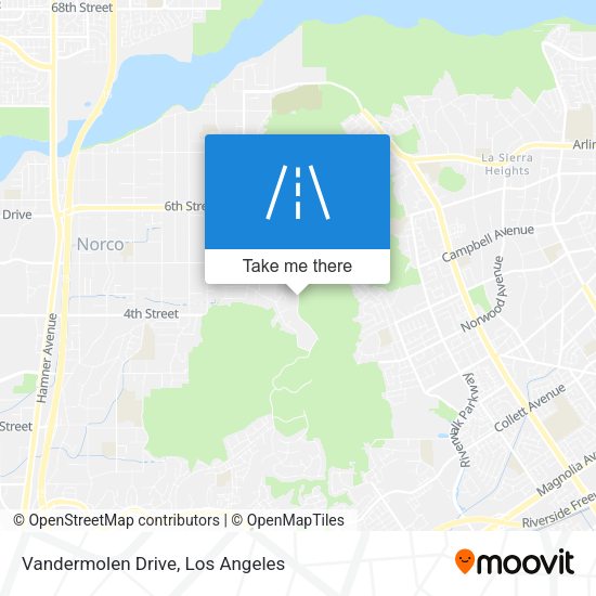 Vandermolen Drive map