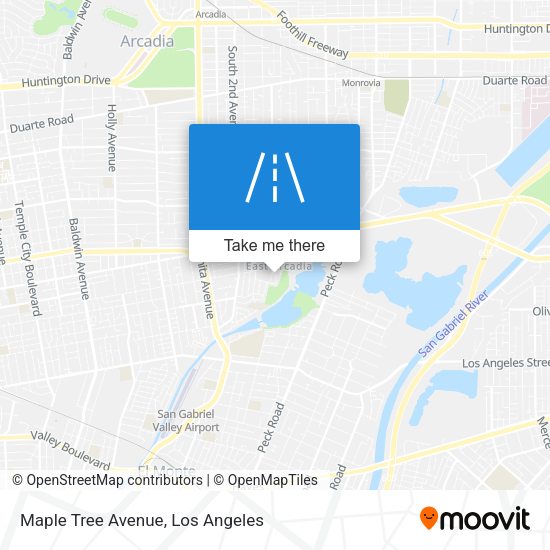 Maple Tree Avenue map