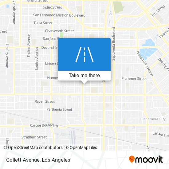 Collett Avenue map