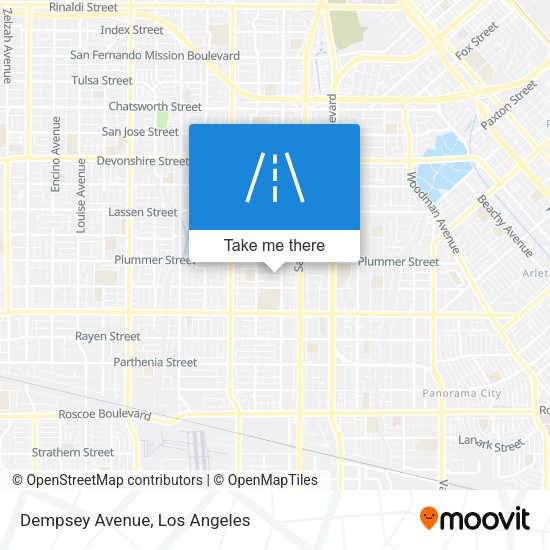 Mapa de Dempsey Avenue