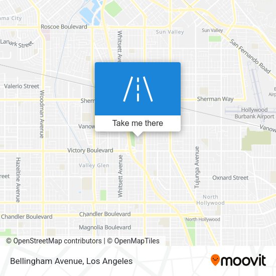 Bellingham Avenue map