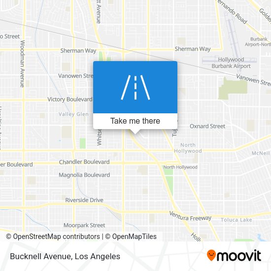 Bucknell Avenue map