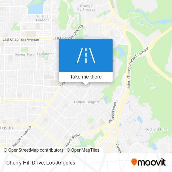 Cherry Hill Drive map