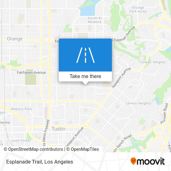 Esplanade Trail map