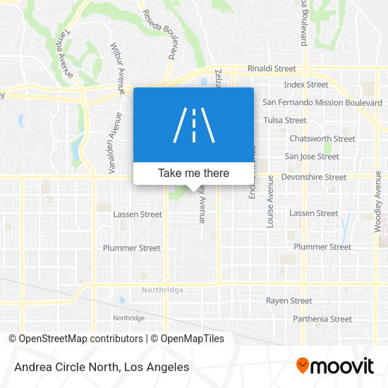 Andrea Circle North map