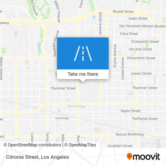 Citronia Street map