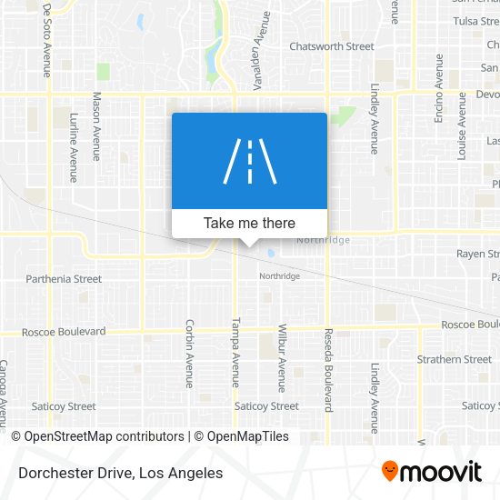 Dorchester Drive map