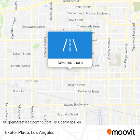 Exeter Place map