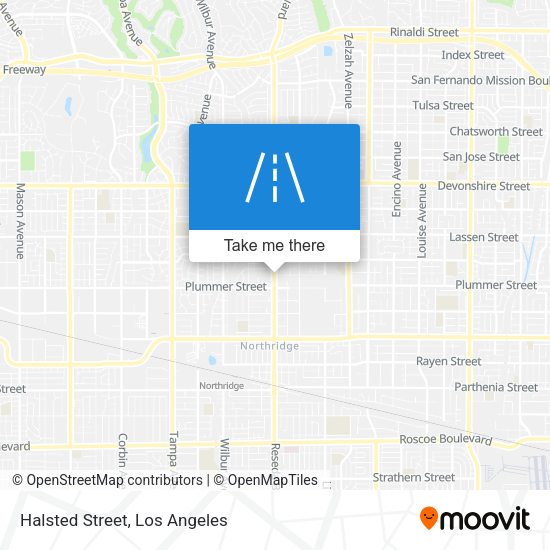 Mapa de Halsted Street