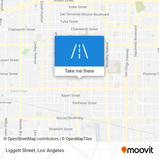 Mapa de Liggett Street